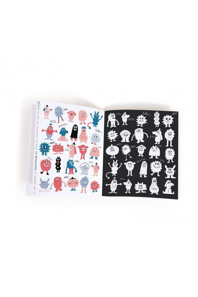 Activiteitenboek Les Schmouks - 96 Pagina'S van Moulin Roty | Kids Conceptstore Le Fanfare