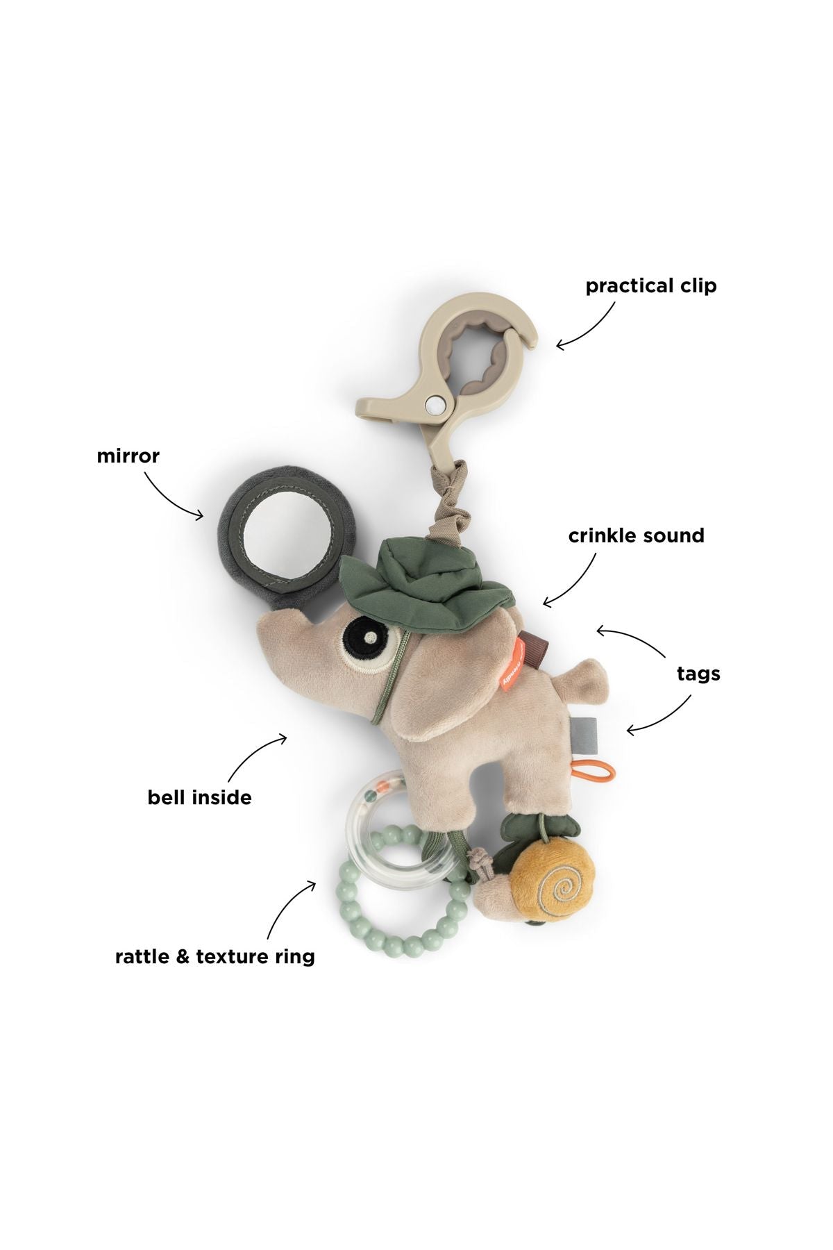 Activity toy Elphee | Tiny trails - Sand van Done by Deer | Kids Conceptstore Le Fanfare