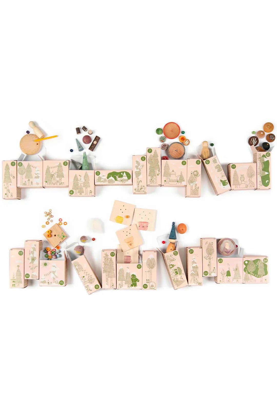 Advent Calender van Grapat | Kids Conceptstore Le Fanfare