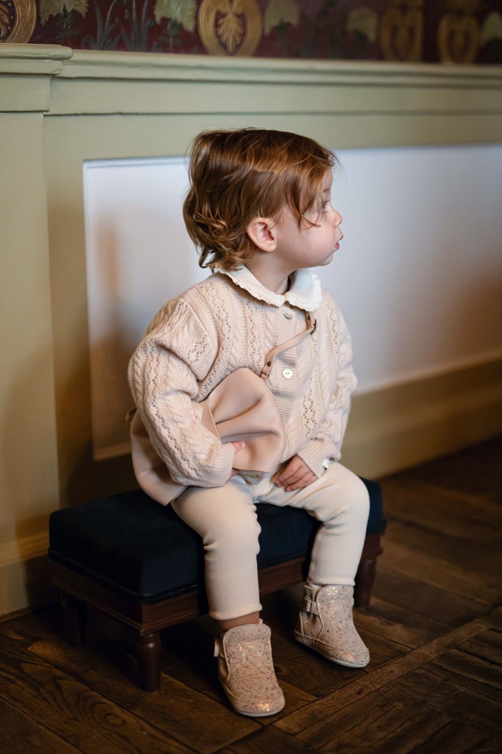 Affy Leggings - Macaroon van Donsje Amsterdam | Kids Conceptstore Le Fanfare