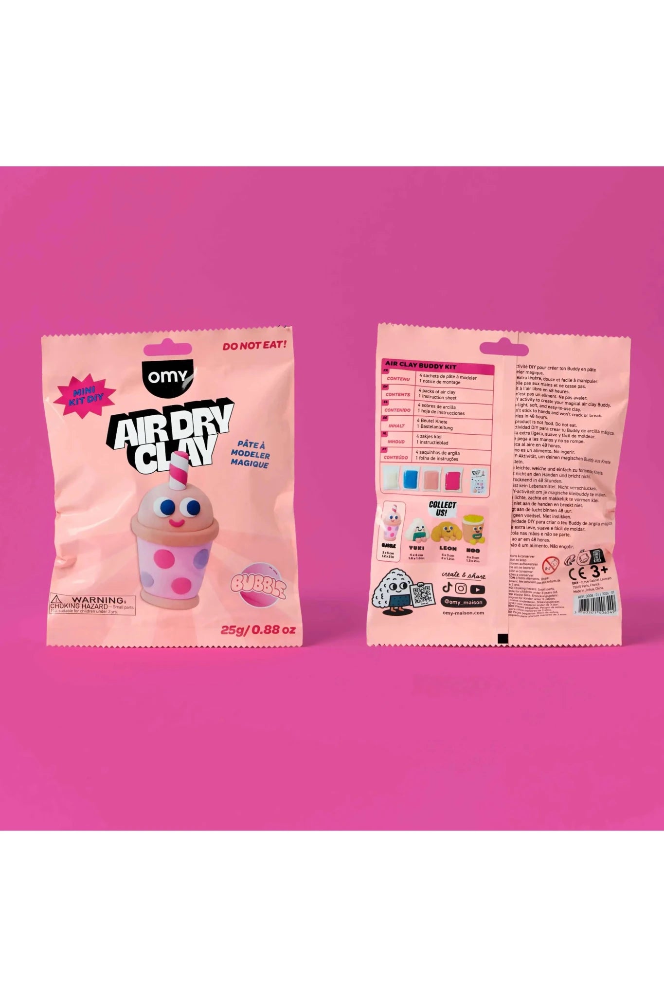 Air Dry Clay - Bubble van OMY | Kids Conceptstore Le Fanfare