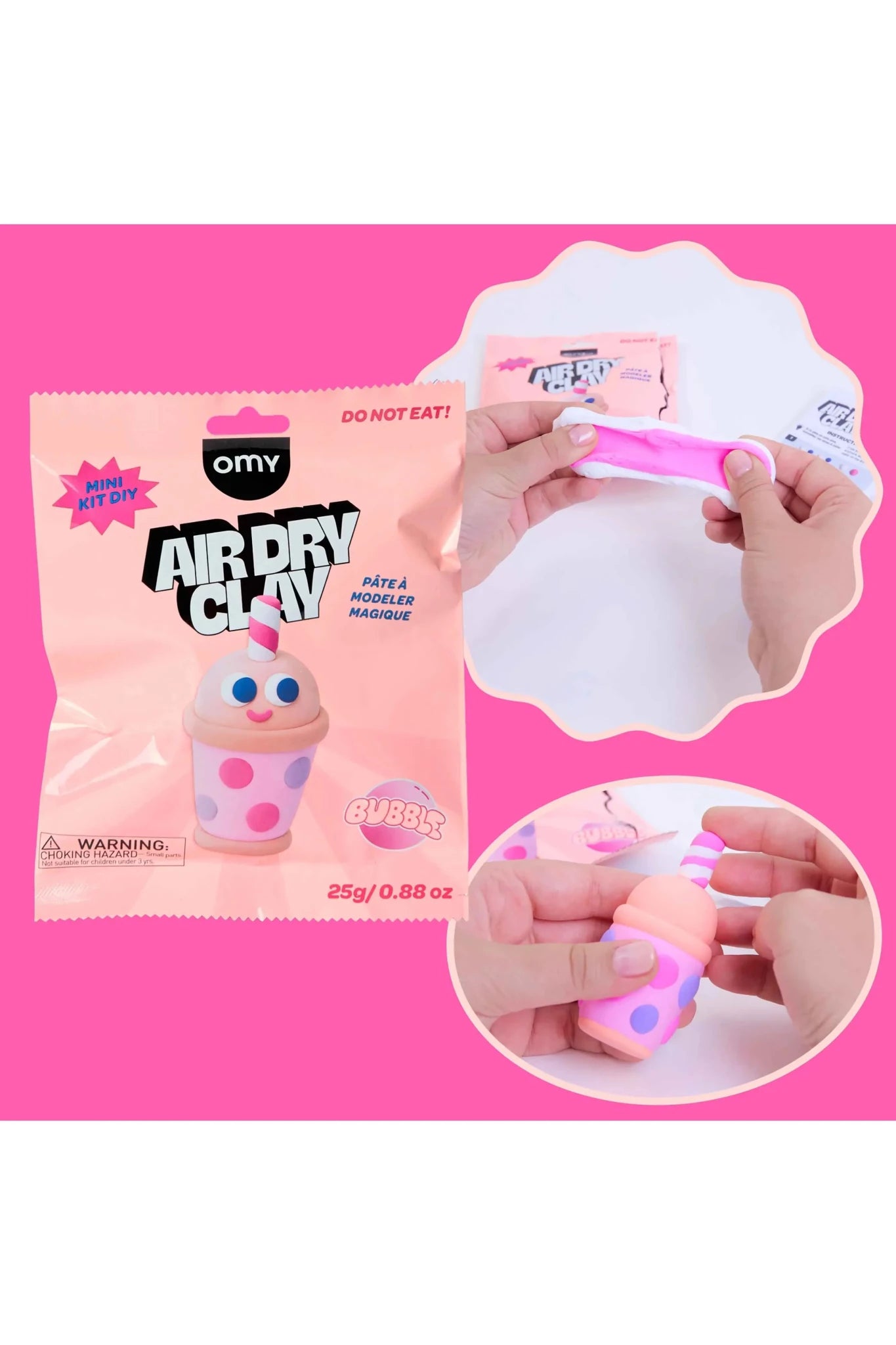 Air Dry Clay - Bubble van OMY | Kids Conceptstore Le Fanfare