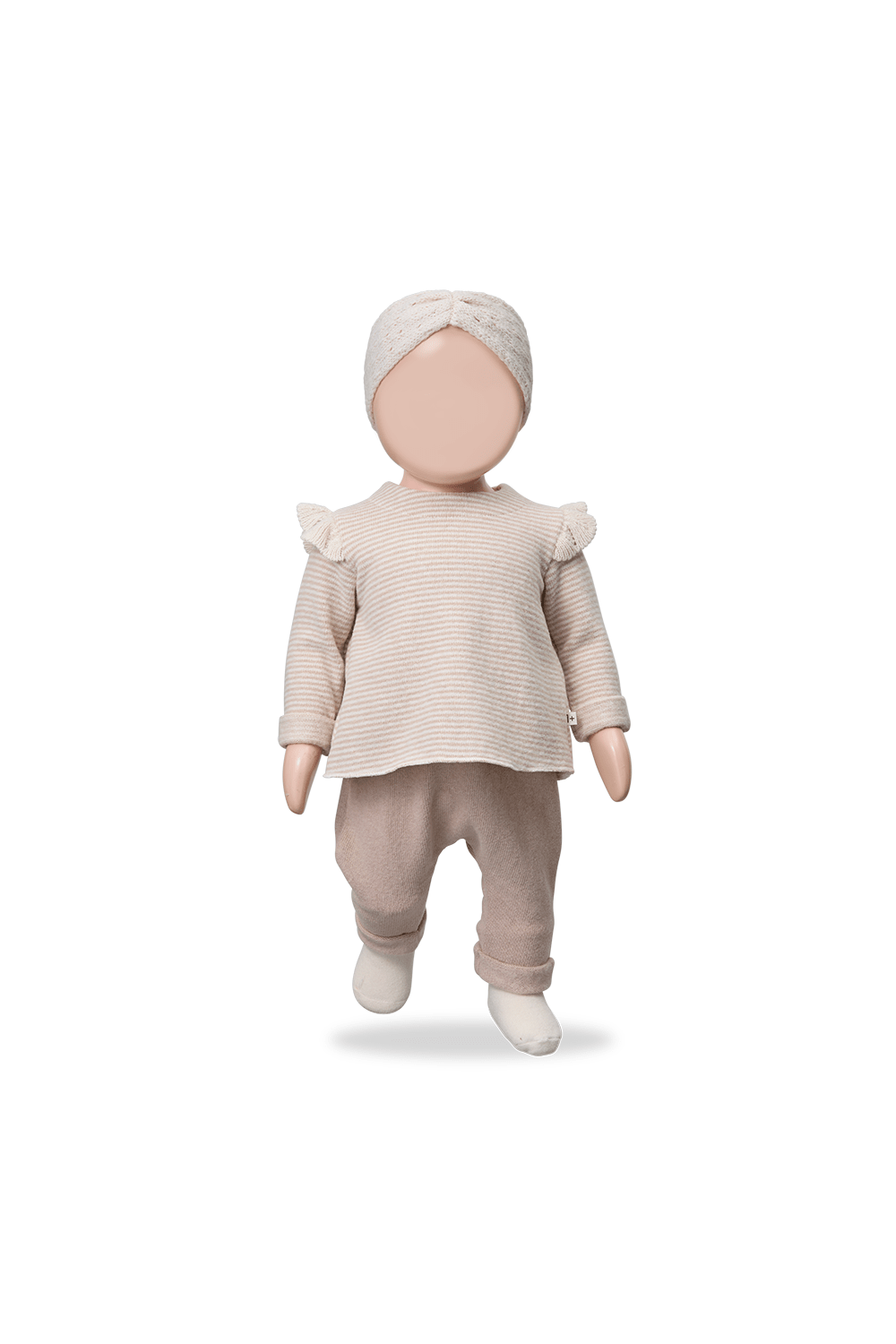 Alain pants - nude van 1+ in the family | Kids Conceptstore Le Fanfare