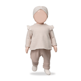 Alain pants - nude van 1+ in the family | Kids Conceptstore Le Fanfare