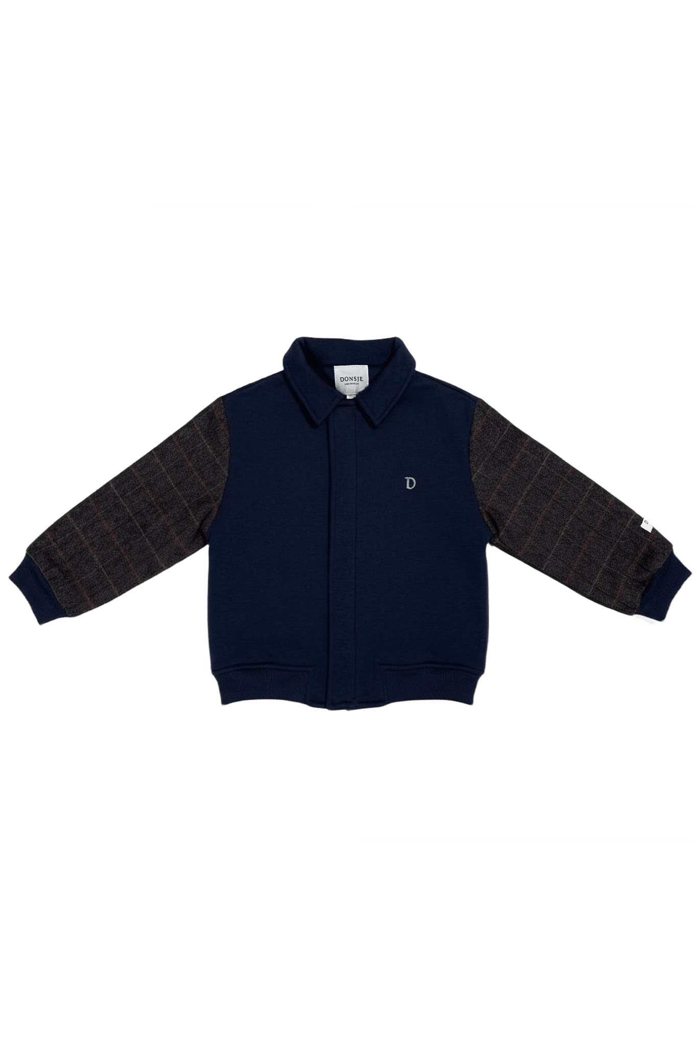 Alaric Bomber Jacket - Navy Blue van Donsje Amsterdam | Kids Conceptstore Le Fanfare