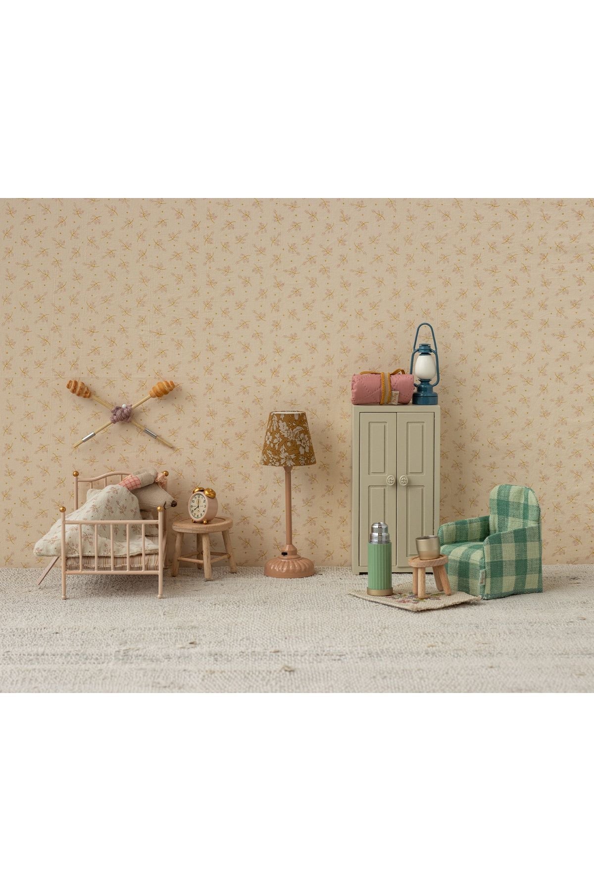 Alarm clock, Mouse - Powder van Maileg | Kids Conceptstore Le Fanfare