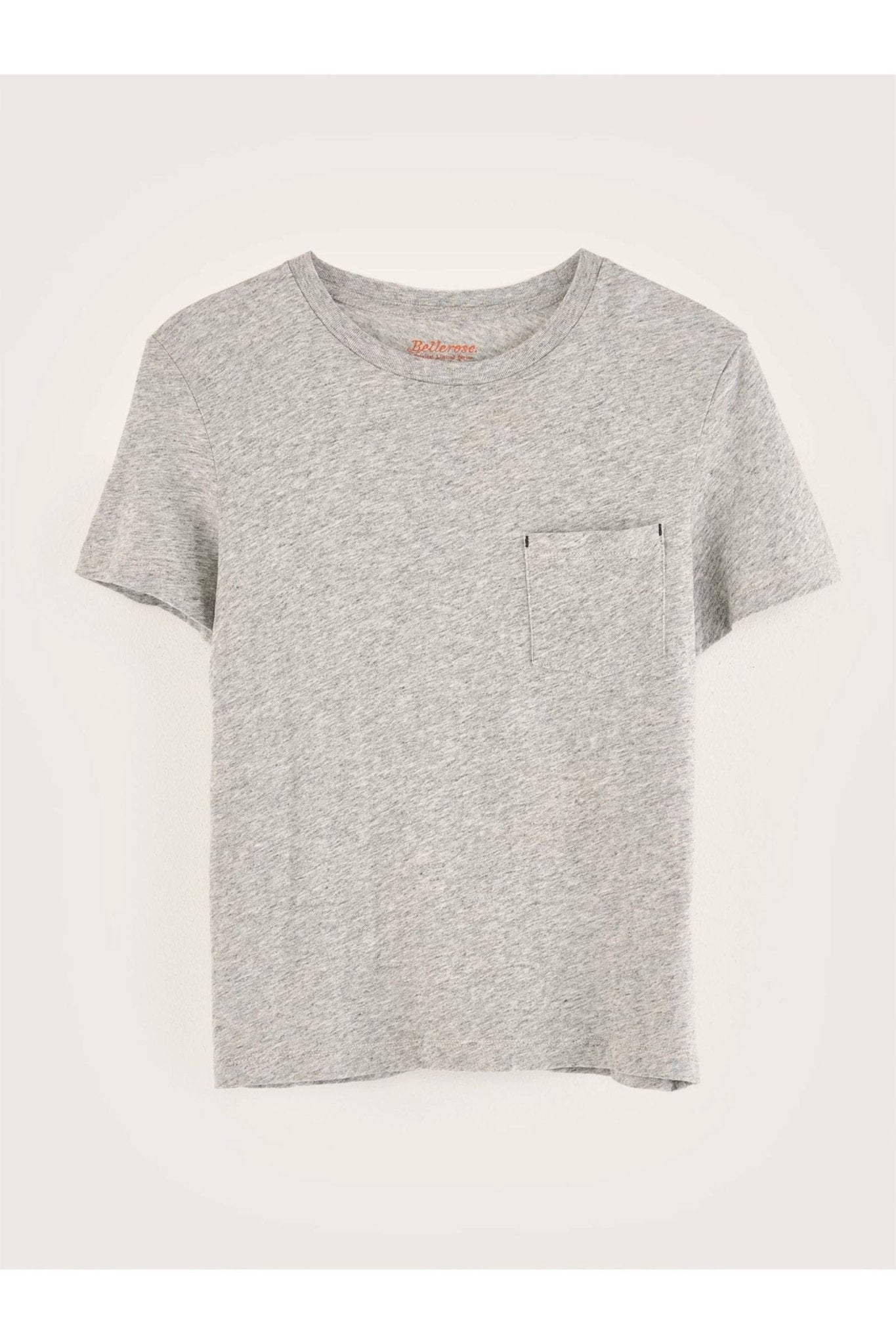 Aldo Short-Sleeve T-Shirt - Heather Grey van Bellerose | Kids Conceptstore Le Fanfare