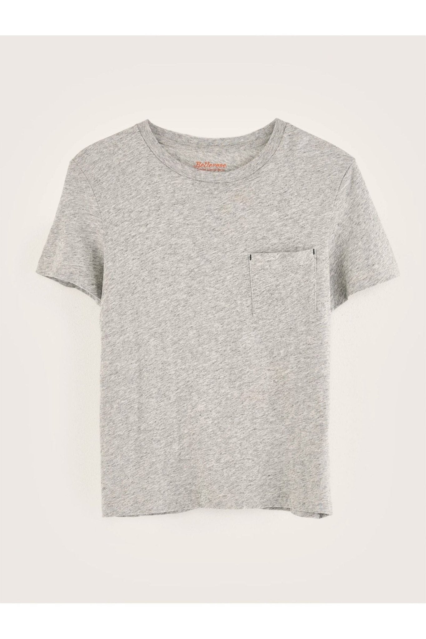 Aldo Short-Sleeve T-Shirt - Heather Grey van Bellerose | Kids Conceptstore Le Fanfare