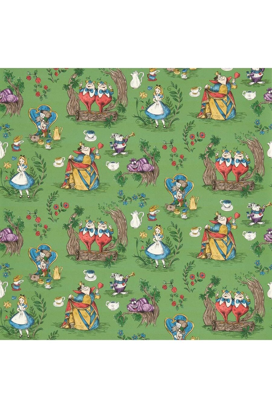 Alice In Wonderland - Gumbal Green van Disney Home x Sanderson | Kids Conceptstore Le Fanfare