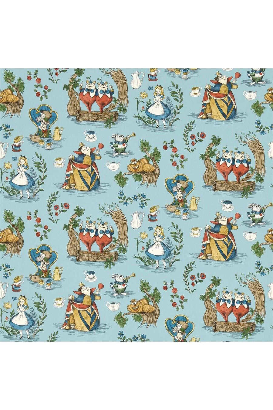 Alice In Wonderland - Puddle Blue van Disney Home x Sanderson | Kids Conceptstore Le Fanfare
