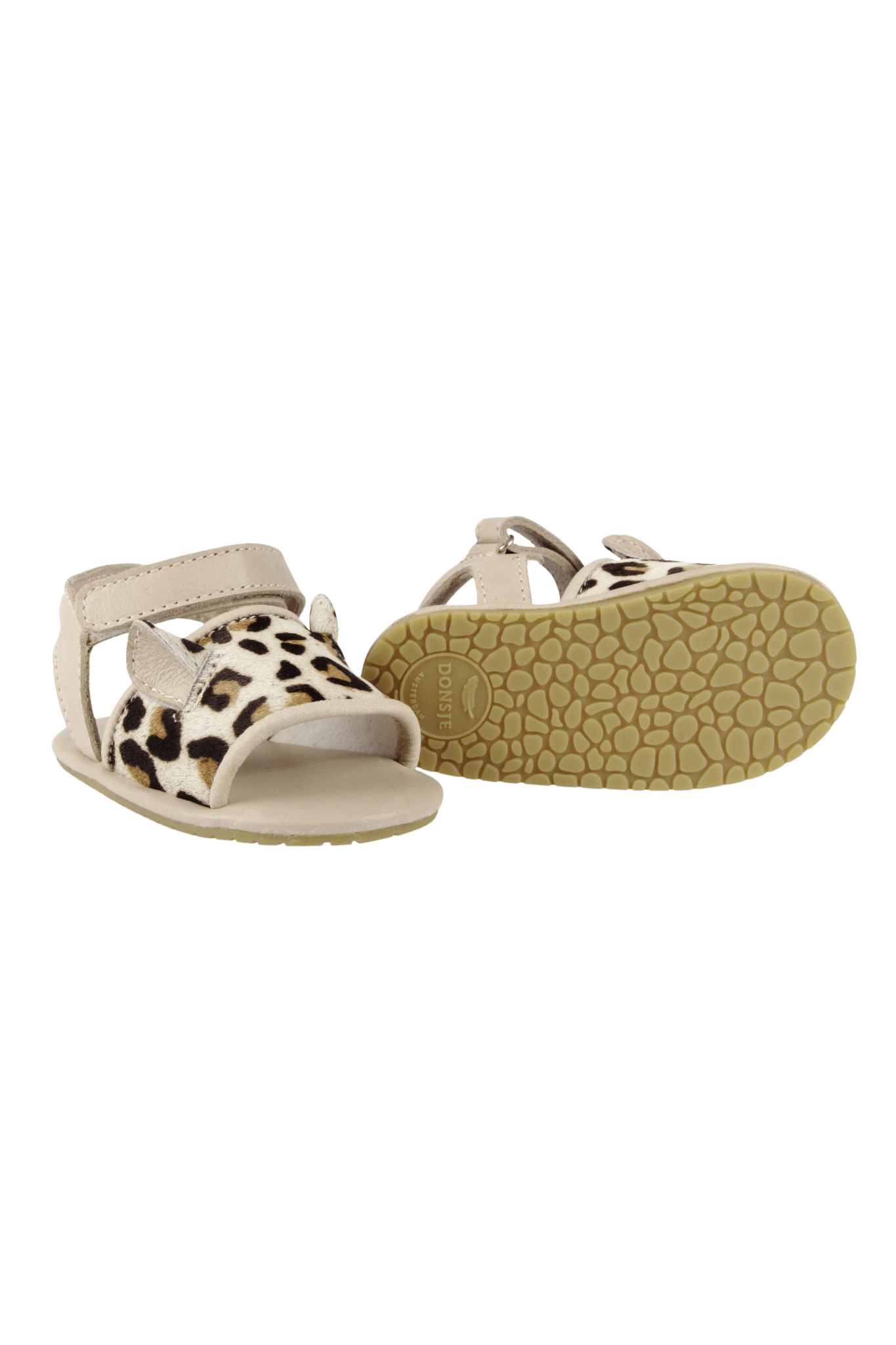 Alina Leopard Ivory Classic Leather van Donsje Amsterdam | Kids Conceptstore Le Fanfare