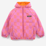 Almost Moiré all over reversible anorak - Fuchsia van Bobo Choses | Kids Conceptstore Le Fanfare