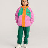 Almost Moiré all over reversible anorak - Fuchsia van Bobo Choses | Kids Conceptstore Le Fanfare