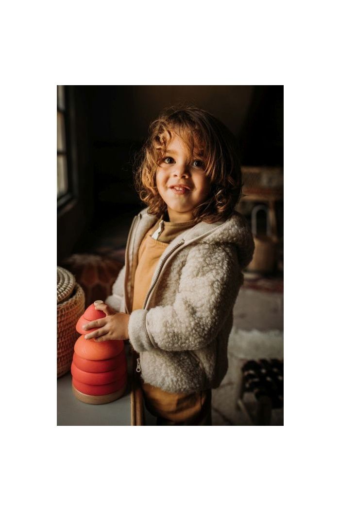 Alwero jas Vestje Mody Beige van Alwero | Kids Conceptstore Le Fanfare
