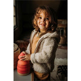 Alwero jas Vestje Mody Beige van Alwero | Kids Conceptstore Le Fanfare