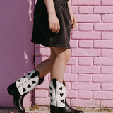 Amour Black Cowboyboots van Bootstock | Kids Conceptstore Le Fanfare