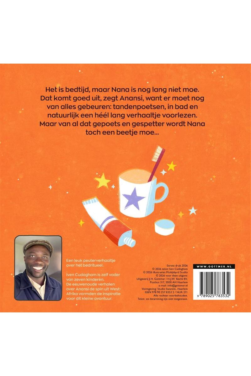 Anansi de spin - Nana is niet moe - Iven Cudogham van Gottmer | Kids Conceptstore Le Fanfare