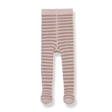 Ancona striped tights - nude van 1+ in the family | Kids Conceptstore Le Fanfare