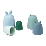 Anneli nesting toy Dusty mint multi mix van Liewood | Kids Conceptstore Le Fanfare