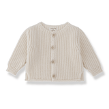 Antibes-Nb cardigan - ecru van 1+ in the family | Kids Conceptstore Le Fanfare