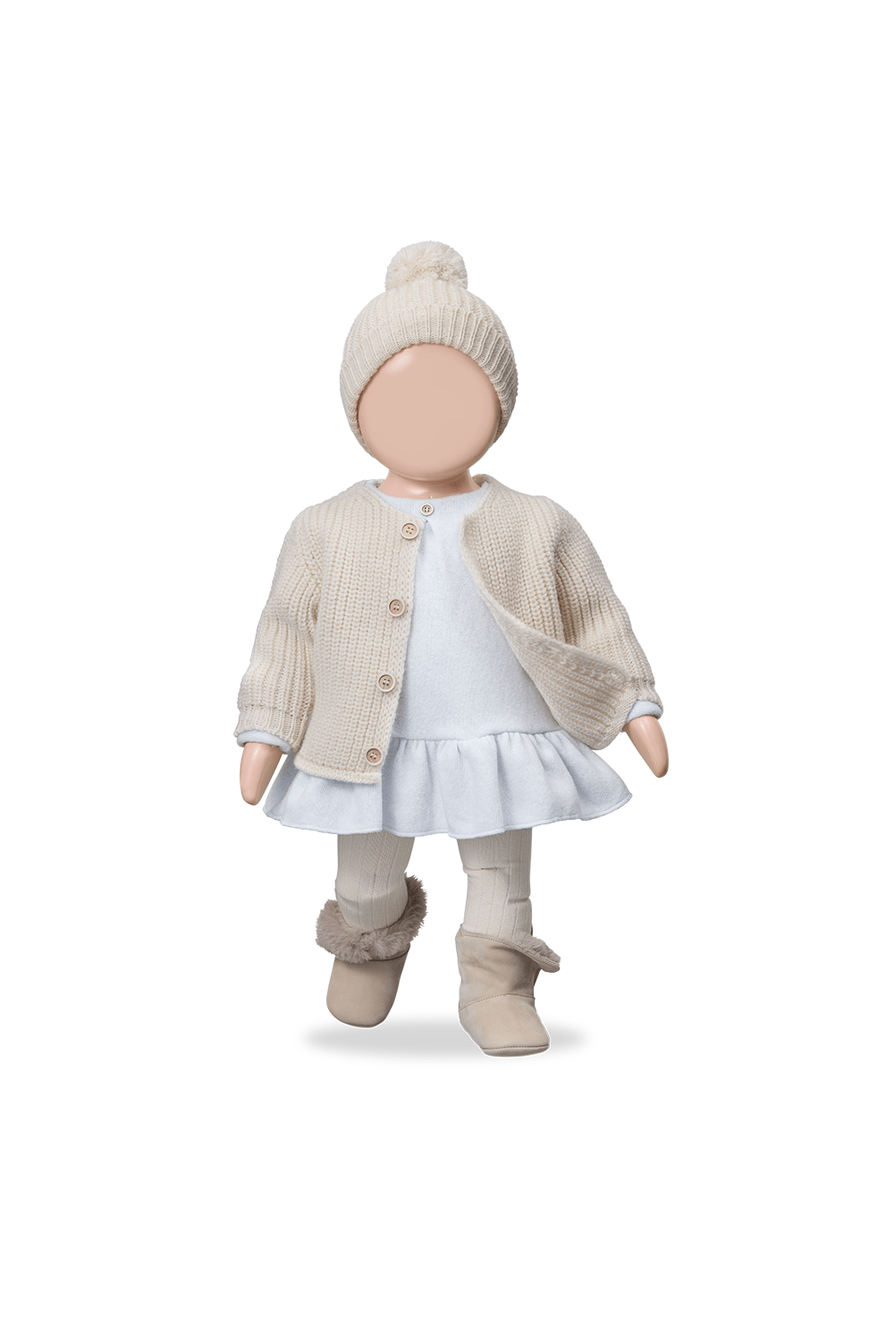 Antibes-Nb cardigan - ecru van 1+ in the family | Kids Conceptstore Le Fanfare