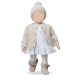 Antibes-Nb cardigan - ecru van 1+ in the family | Kids Conceptstore Le Fanfare