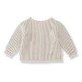 Antibes-Nb cardigan - ecru van 1+ in the family | Kids Conceptstore Le Fanfare