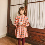 Apples Skirt - Pink van TINYCOTTONS | Kids Conceptstore Le Fanfare
