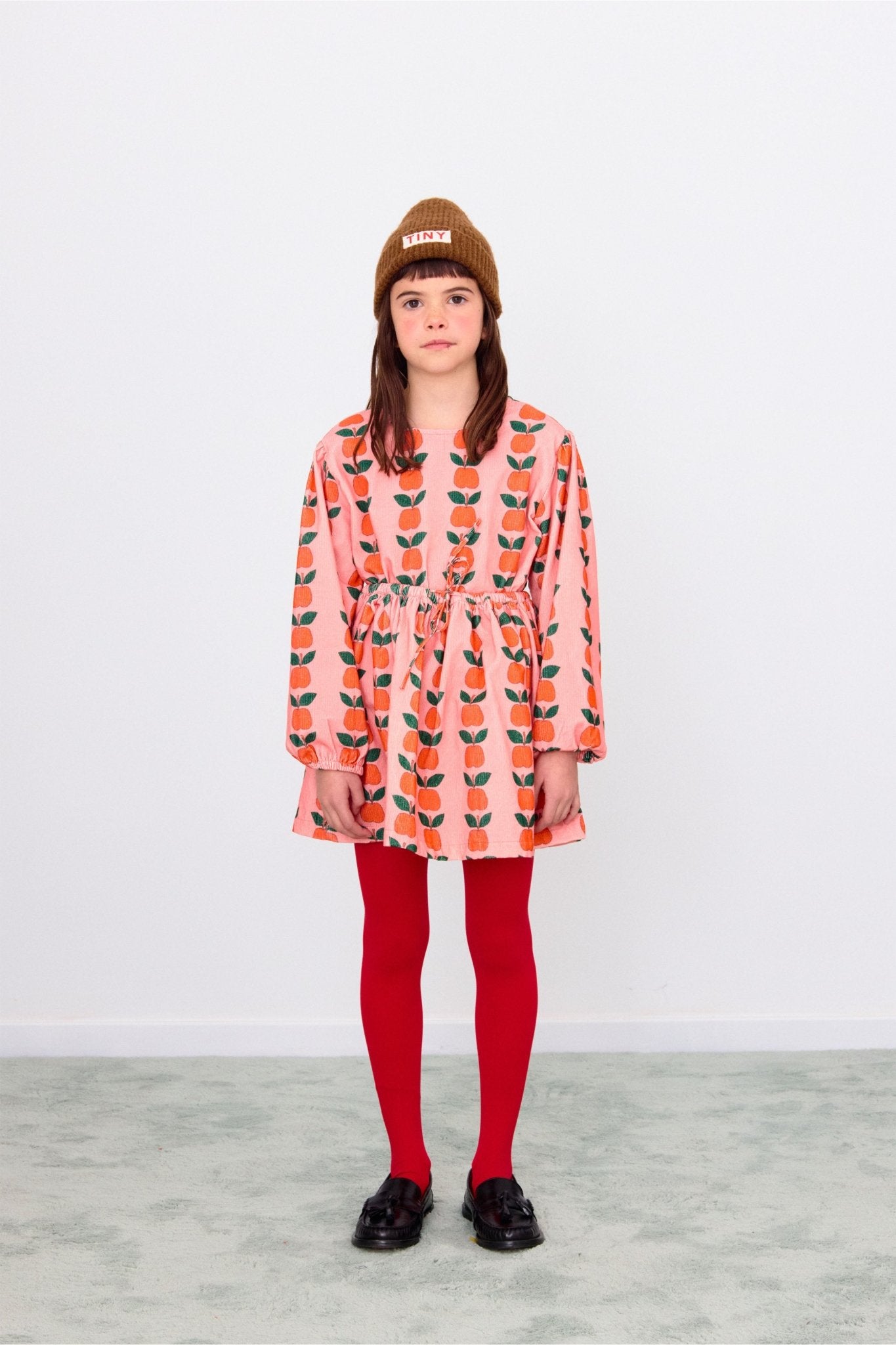 Apples Skirt - Pink van TINYCOTTONS | Kids Conceptstore Le Fanfare
