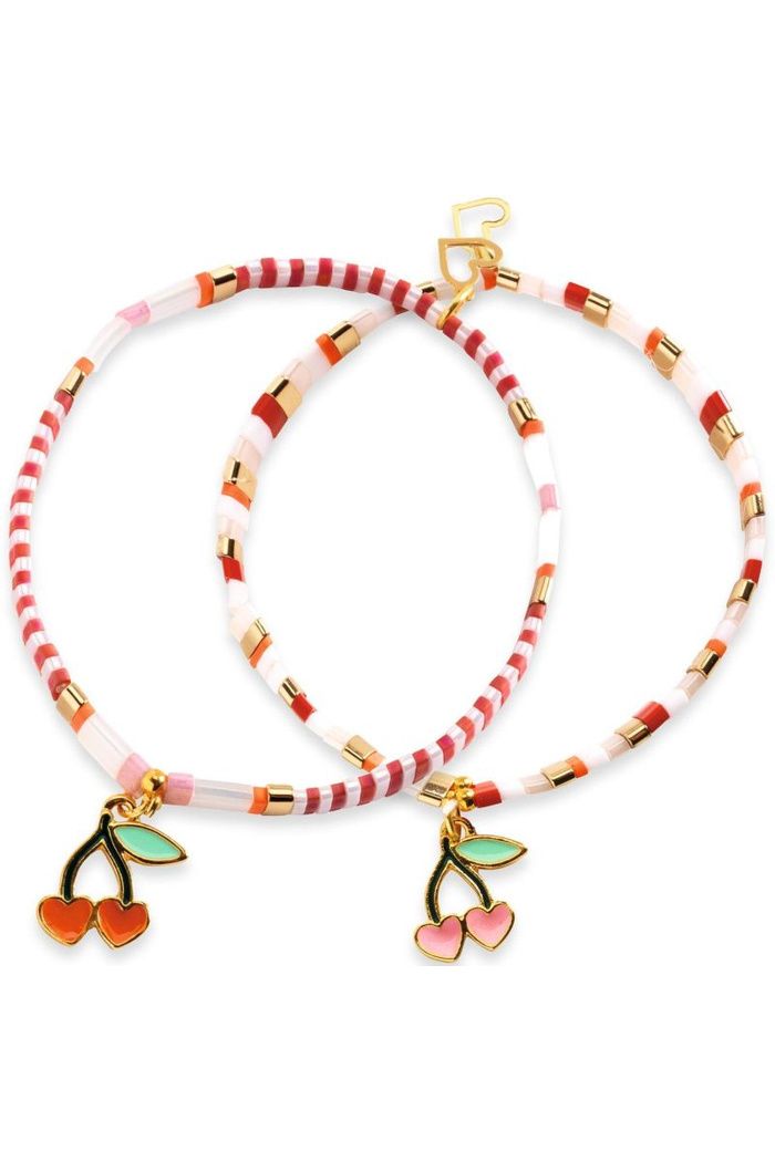 Armbandjes maken tila and cherries van Djeco | Kids Conceptstore Le Fanfare