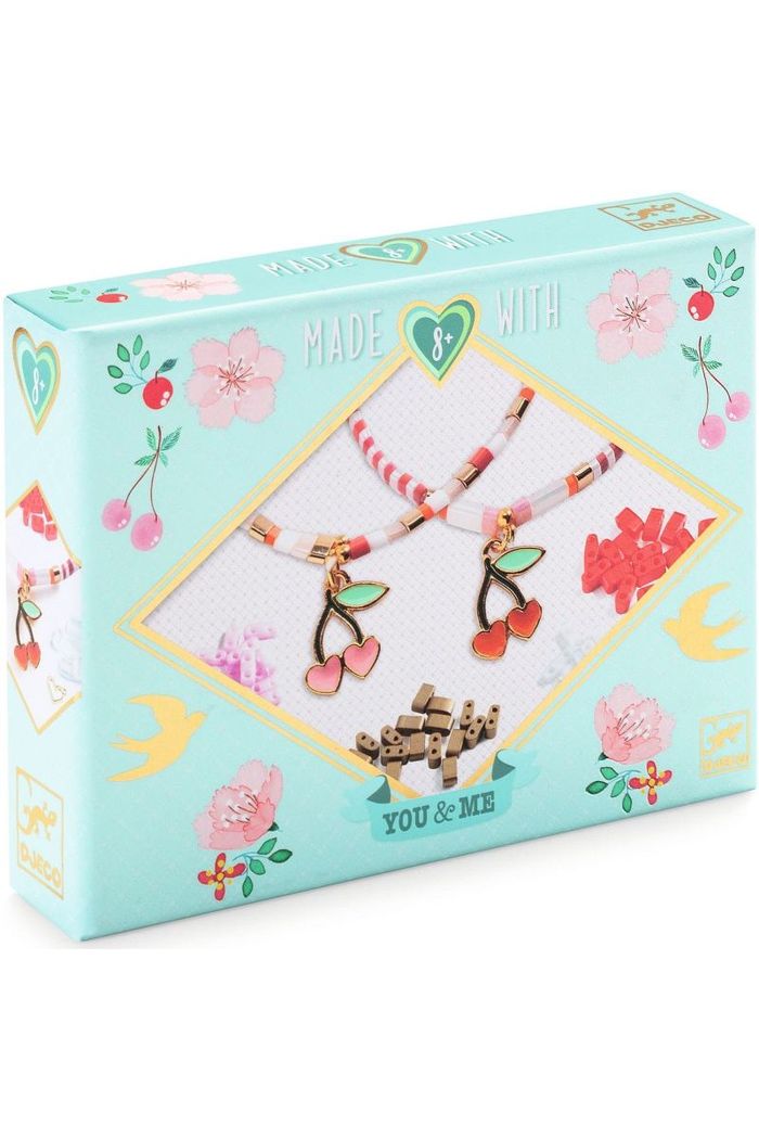Armbandjes maken tila and cherries van Djeco | Kids Conceptstore Le Fanfare