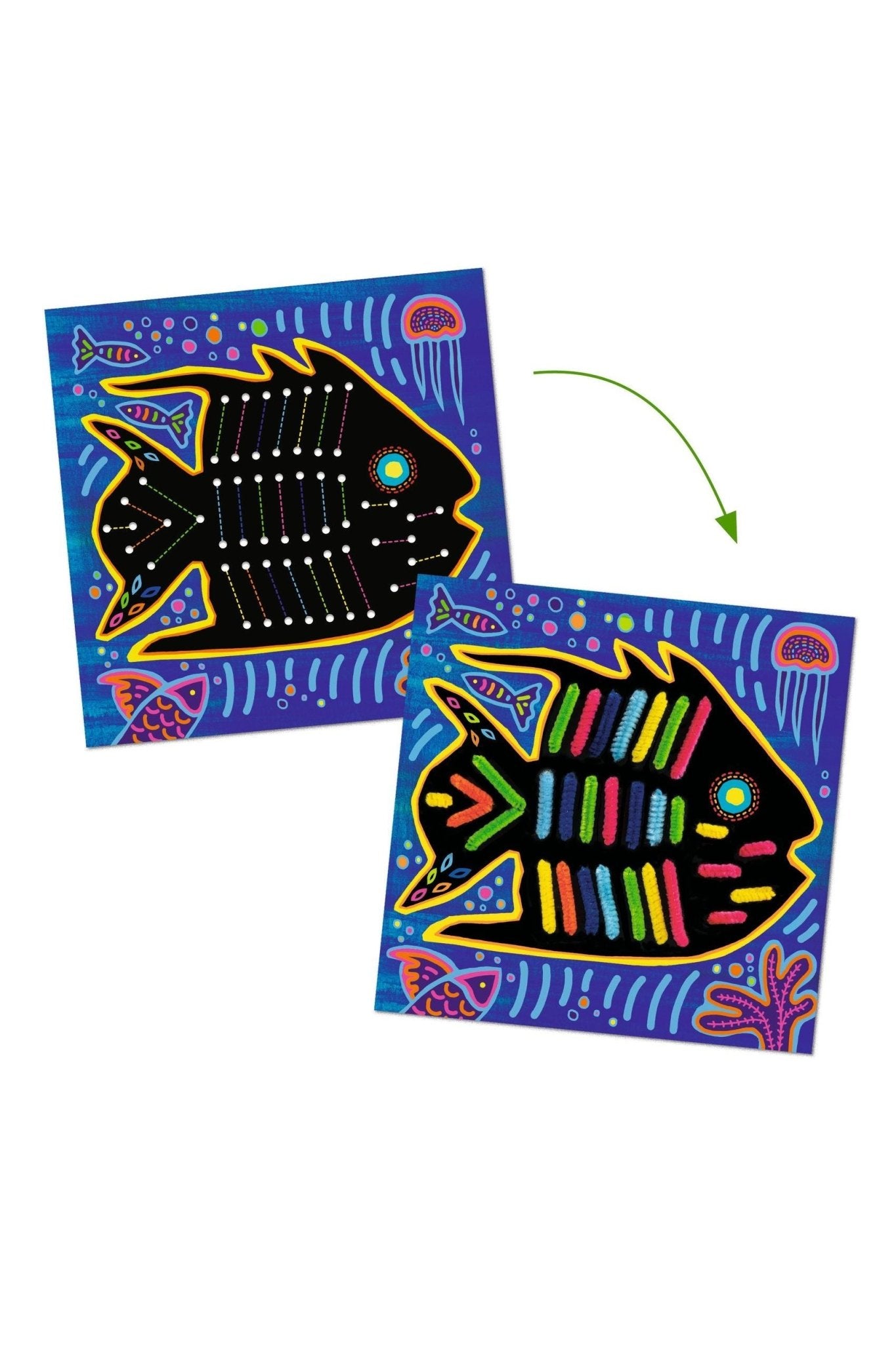 Art Kuna en chenilledraad - Heel zacht van Djeco | Kids Conceptstore Le Fanfare