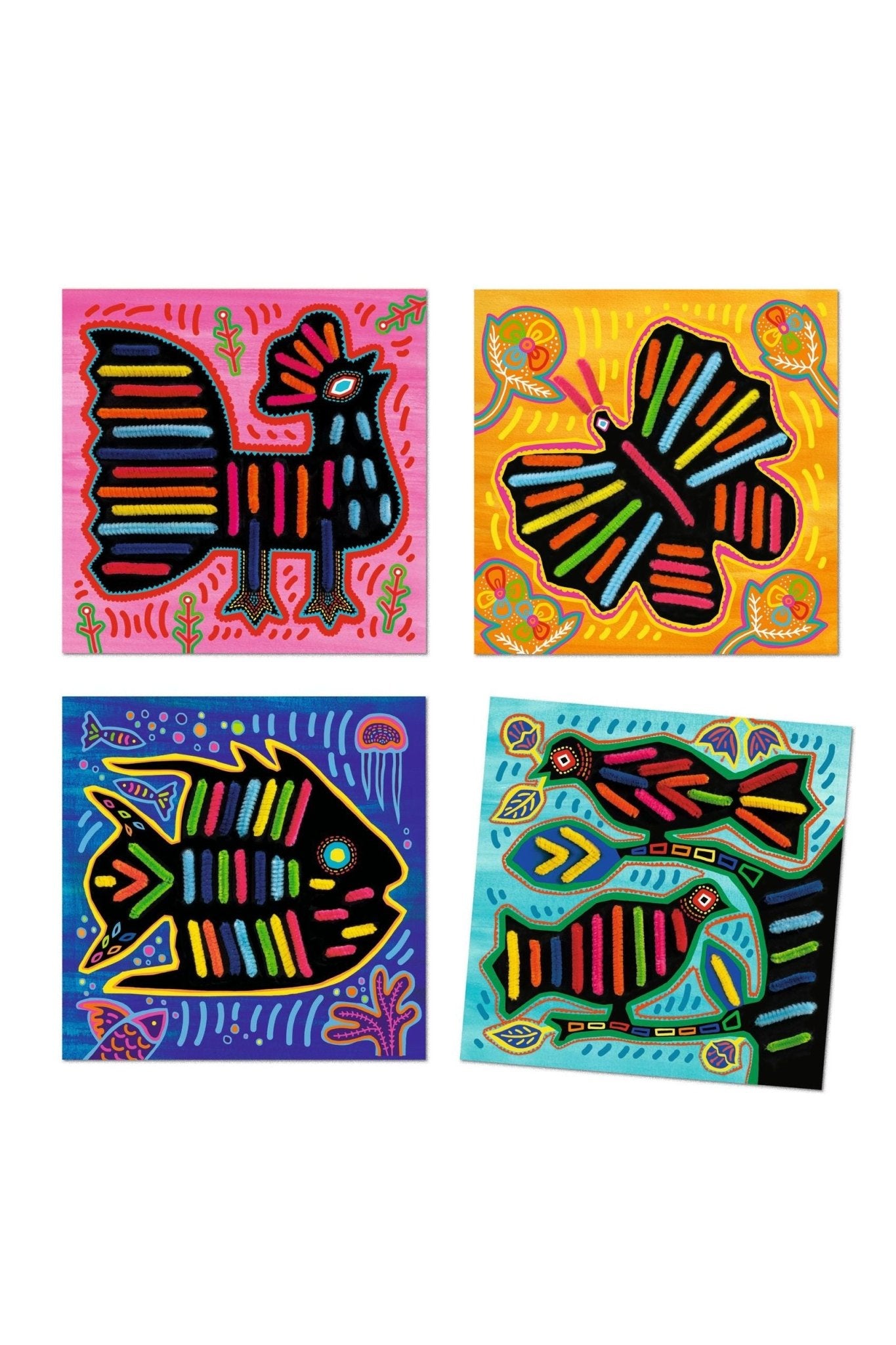 Art Kuna en chenilledraad - Heel zacht van Djeco | Kids Conceptstore Le Fanfare