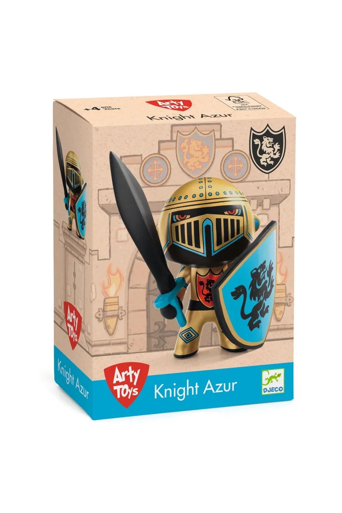 Arty Toys - Knight azur van Djeco | Kids Conceptstore Le Fanfare