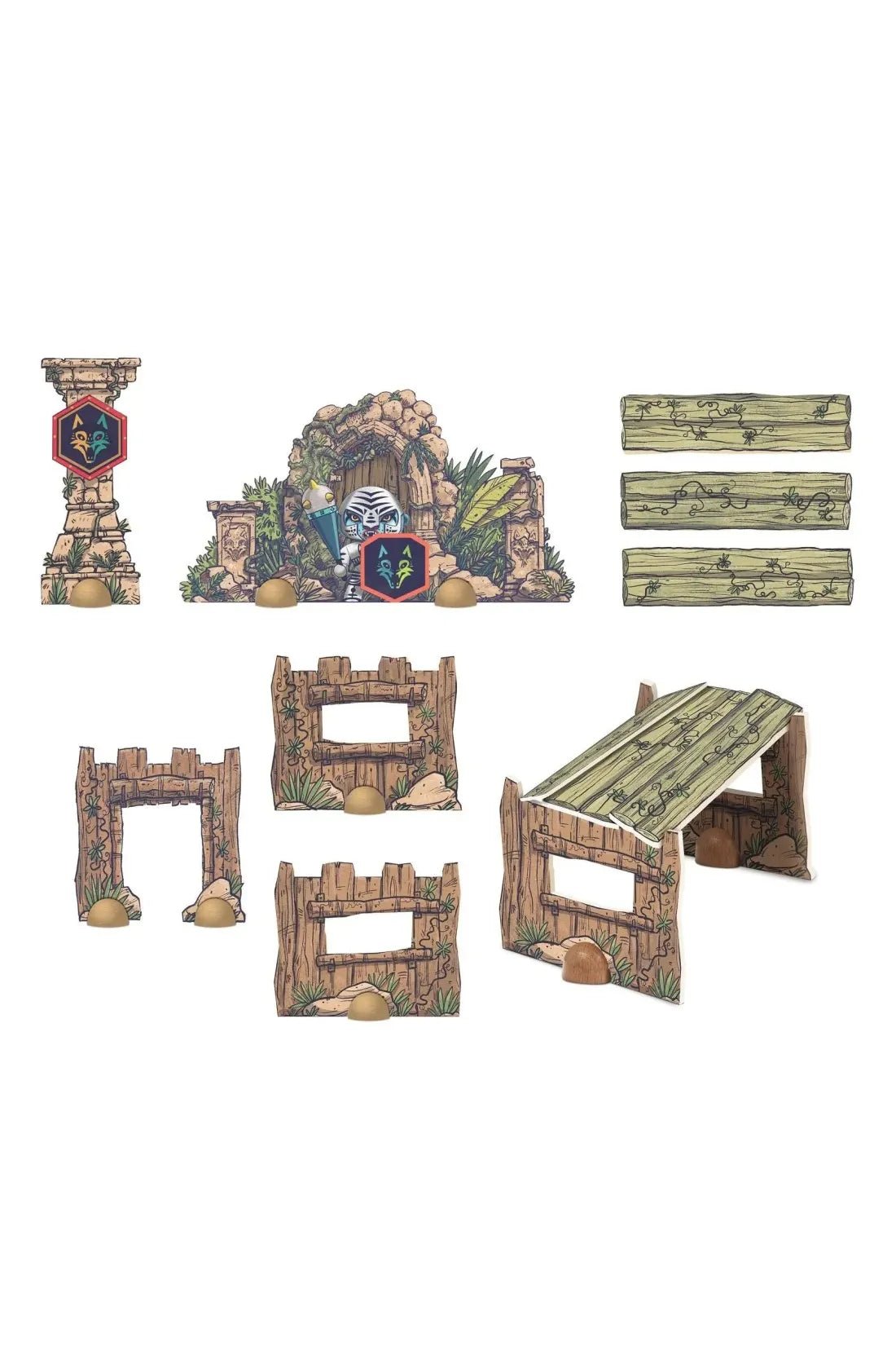 Arty Toys - Puzzle'UP - Voras Furious van Djeco | Kids Conceptstore Le Fanfare