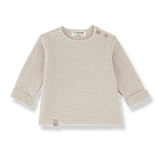Aubin l.sleeve t-shirt - beige van 1+ in the family | Kids Conceptstore Le Fanfare