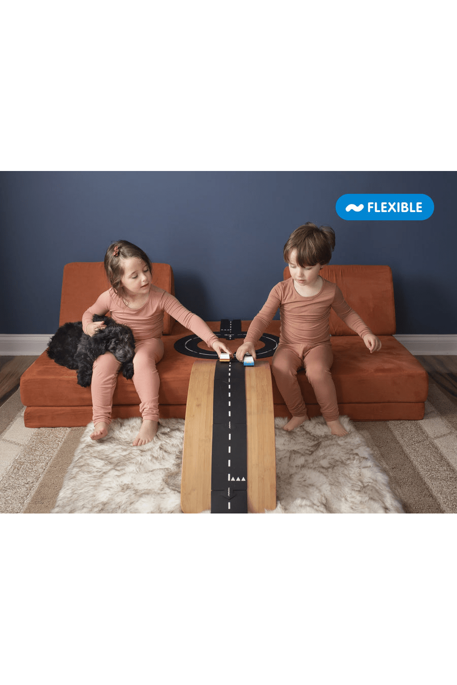 Autoweg 16 stuks van Waytoplay | Kids Conceptstore Le Fanfare