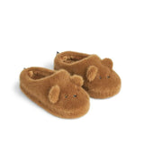 Aviaja Bear Slippers - Golden caramel van Liewood | Kids Conceptstore Le Fanfare