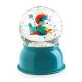 Nachtlampje Sneeuwbol Vliegtuig