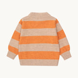 Tiny Cottons STRIPES SWEATER wild rose/summer red