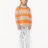 Tiny Cottons STRIPES SWEATER wild rose/summer red