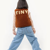 Tiny Cottons PADDED TINY VEST brown