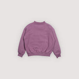 TNS Logo Rib Collar Sweatshirt Grape Bliss