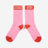 Bobo Choses Pop long socks - Fuchsia