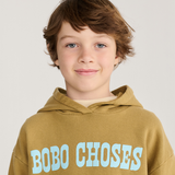 Bobo Choses Pop hoodie - Khaki
