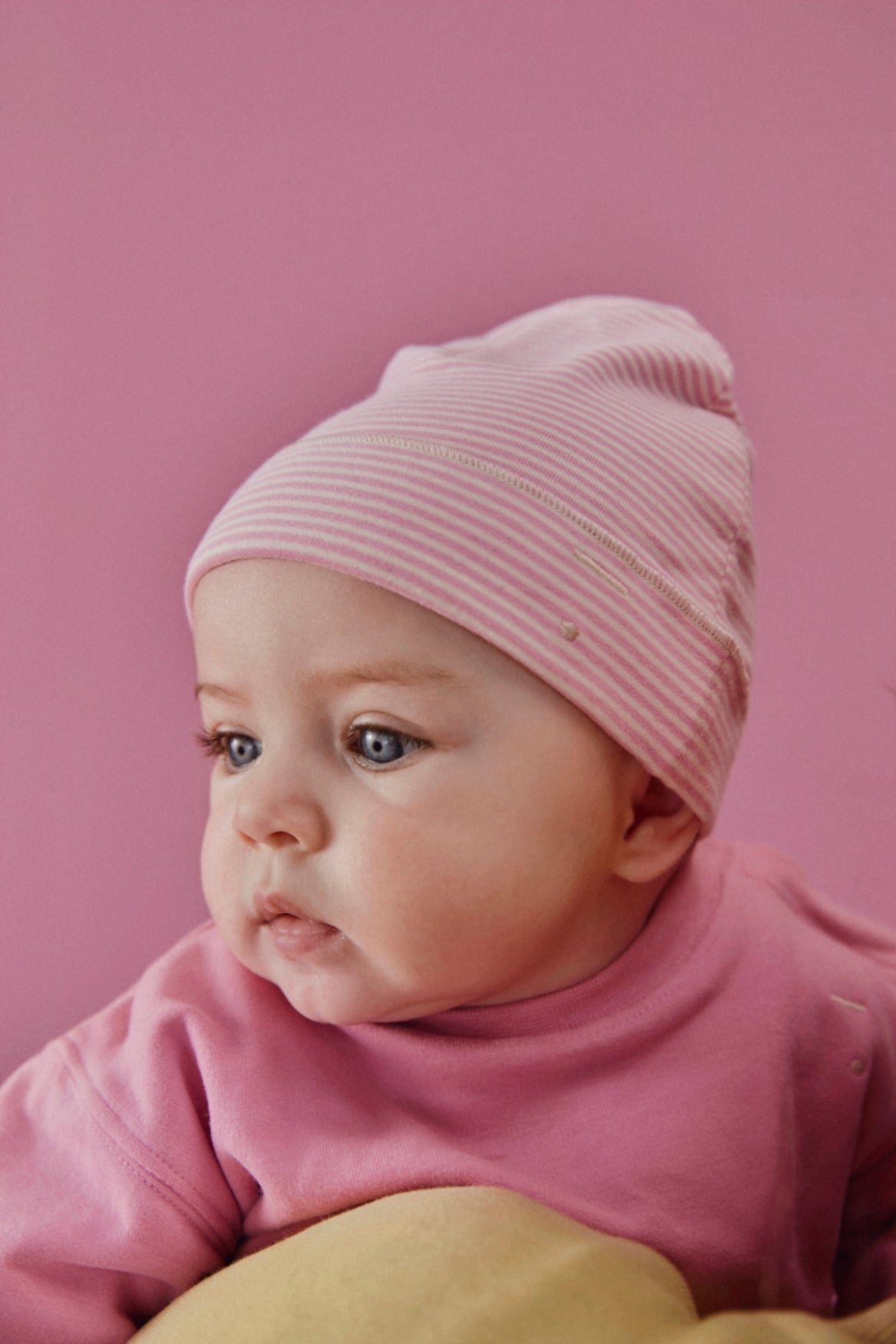 Baby Beanie | Bubblegum - Cream van Gray Label | Kids Conceptstore Le Fanfare