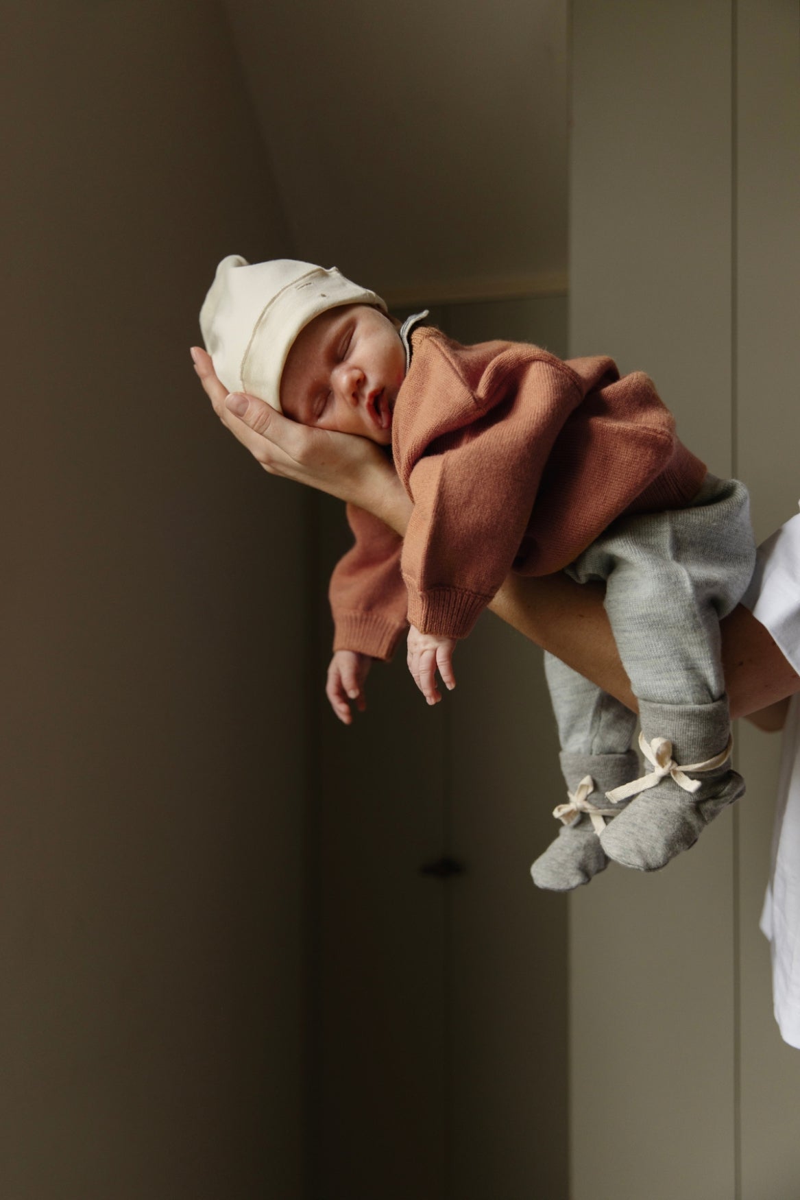 Baby Beanie | Cream van Gray Label | Kids Conceptstore Le Fanfare