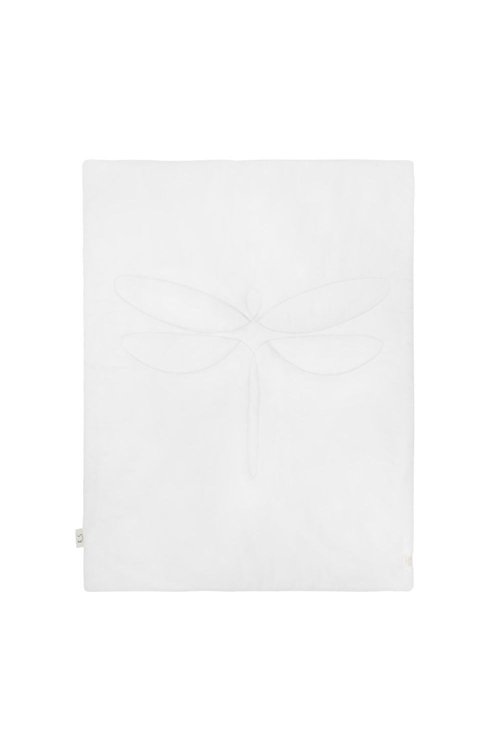 Baby blanket Dragon fly - white van KAS Kopenhagen | Kids Conceptstore Le Fanfare