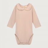 Baby Collar Onesie | Faded Pink - Cream van Gray Label | Kids Conceptstore Le Fanfare
