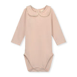 Baby Collar Onesie | Faded Pink - Cream van Gray Label | Kids Conceptstore Le Fanfare
